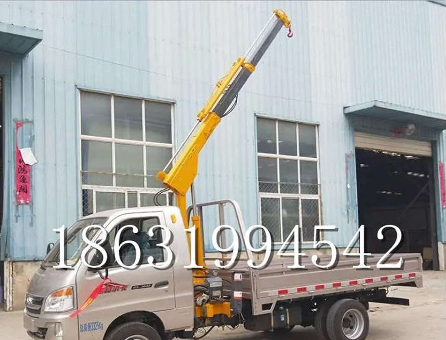 眉县随车吊机价格起重机随车吊机仓库小型车载微型提升机货车安装液压吊机